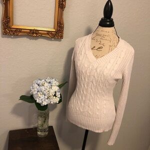 1[Faded Glory] Cable knit sweater